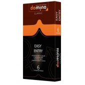 Презервативы с увеличенным количеством смазки DOMINO Easy Entry - 6 шт. - Domino - купить с доставкой во Владимире