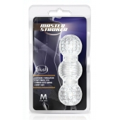 Прозрачный фигурный мастурбатор Master Stroker - Blush Novelties - во Владимире купить с доставкой