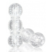 Прозрачный фигурный мастурбатор Master Stroker - Blush Novelties - во Владимире купить с доставкой