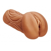 Кофейный мастурбатор-вагина Dumpling - Lola Games - во Владимире купить с доставкой