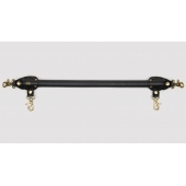 Черная распорка для ног Bound to You Faux Leather Spreader Bar - 50,8 см. - Fifty Shades of Grey - купить с доставкой во Владимире