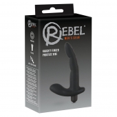 Черный вибромассажер простаты Naughty Finger Prostate Vibe - 13,8 см. - Orion - во Владимире купить с доставкой