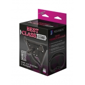 Черный пояс для насадок BEST CLASS STRAP - LOVETOY (А-Полимер) - купить с доставкой во Владимире