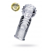 Прозрачная рельефная насадка на палец Ricol - 8 см. - A-toys во Владимире Прозрачная рельефная насадка на палец Ricol - 8 см. - A-toys