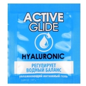 Лубрикант на водной основе Active Glide с гиалуроновой кислотой - 3 гр. - Биоритм - купить с доставкой во Владимире