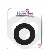 Набор из 3 эрекционных колец SILICONE COCKRINGS - Dream Toys - во Владимире купить с доставкой