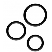 Набор из 3 эрекционных колец SILICONE COCKRINGS - Dream Toys - во Владимире купить с доставкой