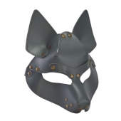 Серая маска Wolf с клепками - Sitabella - купить с доставкой во Владимире