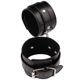 Черные оковы Classic Ankle Cuffs - Chisa - купить с доставкой во Владимире
