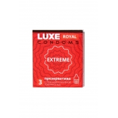 Текстурированные презервативы LUXE Royal Extreme - 3 шт. - Luxe - купить с доставкой во Владимире