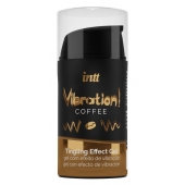 Жидкий интимный гель с эффектом вибрации Vibration! Coffee - 15 мл. - INTT - купить с доставкой во Владимире