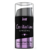 Женский возбуждающий интимный гель Excitation Ginseng - 15 мл. - INTT - купить с доставкой во Владимире