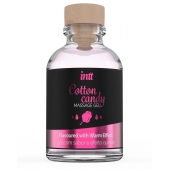Массажный гель с согревающим эффектом Cotton Candy - 30 мл. - INTT - купить с доставкой во Владимире