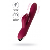 Бордовый вибратор-кролик Sangra - 20,5 см. - ToyFa купить во Владимире с доставкой в Orgasmix.ru Бордовый вибратор-кролик Sangra - 20,5 см. - ToyFa