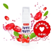 Гель-смазка Tutti-frutti со вкусом барбариса - 30 гр. - Биоритм - купить с доставкой во Владимире