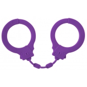 Фиолетовые силиконовые поножи Limitation - Lola Games - купить с доставкой во Владимире
