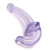 Фиолетовый безремневой страпон Strapless Strap-On - Lux Fetish - купить с доставкой во Владимире