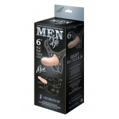 Пустотелый фаллопротез MEN STYLE - 17,5 см. - LOVETOY (А-Полимер) - купить с доставкой во Владимире