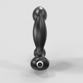 Черный вибромассажер простаты и промежности Prostate Pro с пультом ДУ - Bathmate - во Владимире купить с доставкой