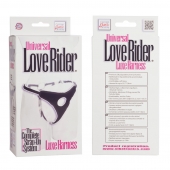 Трусы для страпона с универсальным креплением Universal Love Rider Luxe Harness - California Exotic Novelties - купить с доставкой во Владимире
