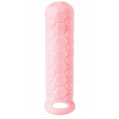 Розовый фаллоудлинитель Homme Long - 15,5 см. - Lola Games - во Владимире купить с доставкой