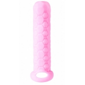 Розовый фаллоудлинитель Homme Long - 13,5 см. - Lola Games - во Владимире купить с доставкой