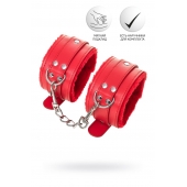 Красные оковы Anonymo из искусственной кожи - ToyFa - купить с доставкой во Владимире
