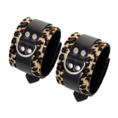 Наручники Anonymo с анималистическим принтом - ToyFa - купить с доставкой во Владимире