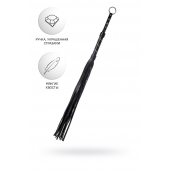 Черный флоггер Anonymo - 64 см. - ToyFa - купить с доставкой во Владимире