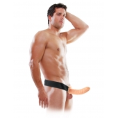Полый страпон 8  Hollow Strap-On телесного цвета - 19 см. - Pipedream - купить с доставкой во Владимире