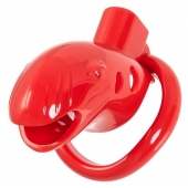 Красный мужской пояс верности из пластика - ToyFa - купить с доставкой во Владимире
