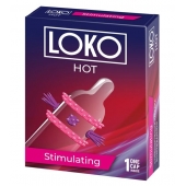 Стимулирующая насадка на пенис LOKO HOT с возбуждающим эффектом - Sitabella - во Владимире купить с доставкой