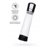 Прозрачная автоматическая помпа для пениса Sigurd - Sexus - во Владимире купить с доставкой