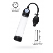 Прозрачная механическая помпа Roald с манометром - Sexus - во Владимире купить с доставкой