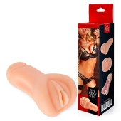 Телесный реалистичный мастурбатор в виде вагины - Bior toys - во Владимире купить с доставкой