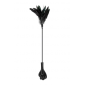 Двусторонний стек-щекоталка Sweet Caress Feather Whip - 58 см. - Sweet Caress - купить с доставкой во Владимире