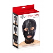 Маска-шлем с прорезями для глаз и рта - Fetish Tentation - купить с доставкой во Владимире
