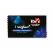 Пролонгирующий крем LongSex в одноразовой упаковке - 1,5 гр. - Биоритм - купить с доставкой во Владимире