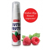 Гель-смазка Tutti-frutti с малиновым вкусом - 30 гр. - Биоритм - купить с доставкой во Владимире