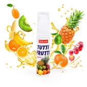 Гель-смазка Tutti-frutti со вкусом тропических фруктов - 30 гр. - Биоритм - купить с доставкой во Владимире