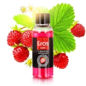 Массажное масло Eros fantasy с ароматом земляники - 50 мл. - Биоритм - купить с доставкой во Владимире