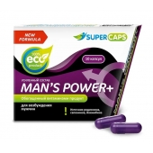 Возбуждающее средство для мужчин Mans Power plus - 10 капсул (0,35 гр.) +1 в подарок - SuperCaps - купить с доставкой во Владимире