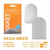 Карманный мастурбатор HEXA-BRICK - Tenga - во Владимире купить с доставкой