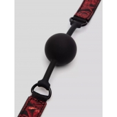 Кляп-шар на двусторонних ремешках Reversible Silicone Ball Gag - Fifty Shades of Grey - купить с доставкой во Владимире