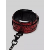 Красно-черные оковы Reversible Faux Leather Ankle Cuffs - Fifty Shades of Grey - купить с доставкой во Владимире