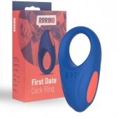 Синее эрекционное кольцо RRRING First Date Cock Ring - FeelzToys - во Владимире купить с доставкой