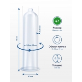 Презервативы MY.SIZE размер 47 - 10 шт. - My.Size - купить с доставкой во Владимире