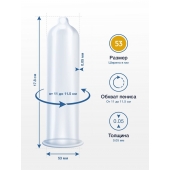 Презервативы MY.SIZE размер 53 - 10 шт. - My.Size - купить с доставкой во Владимире