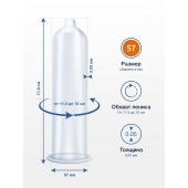 Презервативы MY.SIZE размер 57 - 3 шт. - My.Size - купить с доставкой во Владимире