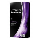 Презервативы с утолщённой стенкой VITALIS PREMIUM strong - 12 шт. - Vitalis - купить с доставкой во Владимире